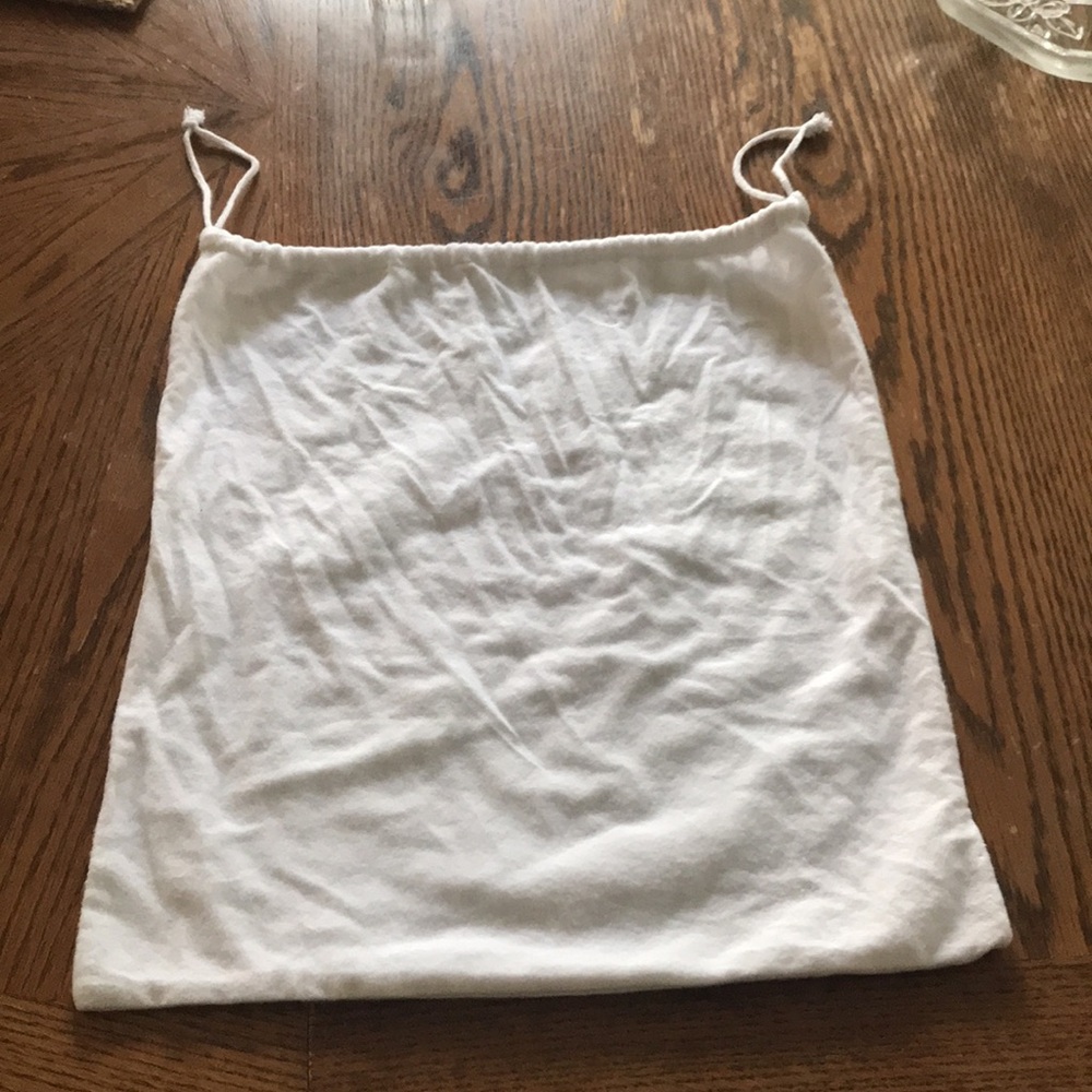 Danier White Drawstring Bag - Picture 2 of 2
